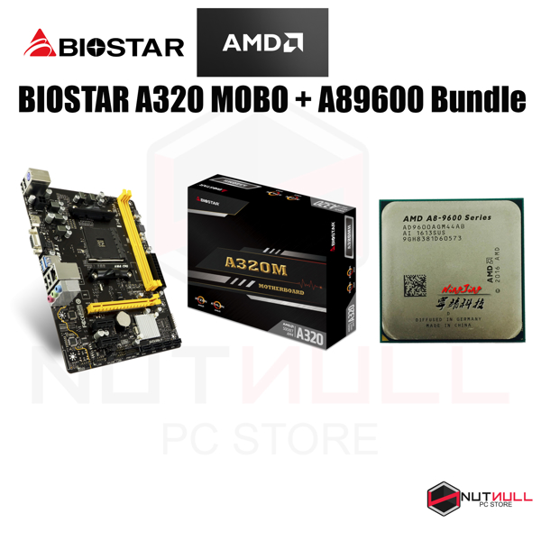 Picture of BIOSTAR A320M MOBO + A89600 Bundle