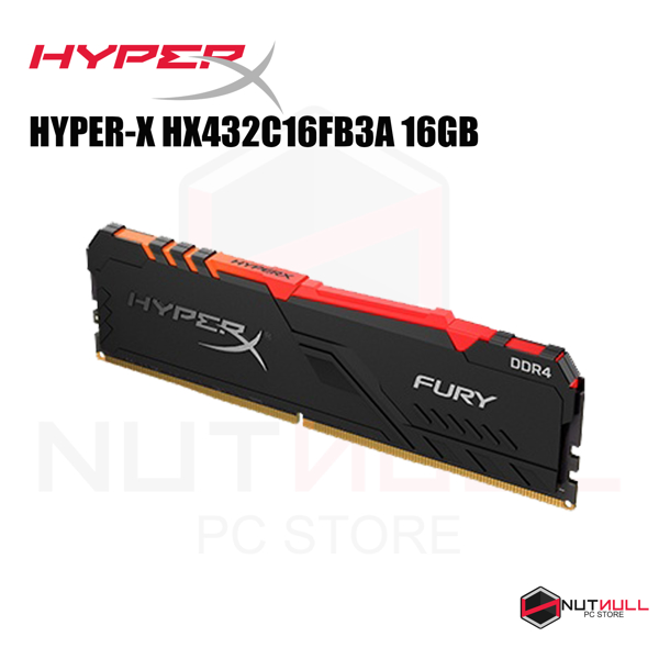 Picture of HYPER-X FURY 16GB DDR4 RGB 3200Mhz RAM DEKSTOP MEMORY