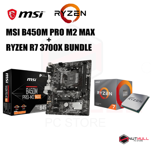 Picture of MSI B450M PRO M2 MAX + RYZEN R7 3700x Bundle