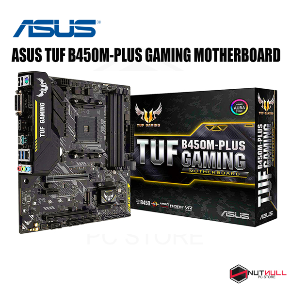 Picture of ASUS TUF B450M-PLUS GAMING MOTHERBOARD