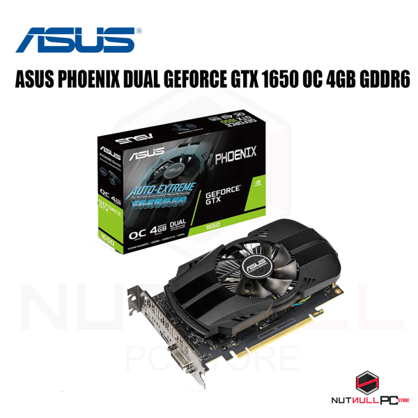 Picture of ASUS PHOENIX DUAL GEFORCE GTX1650 OC 4GB GDDR6 (GPU ONLY)