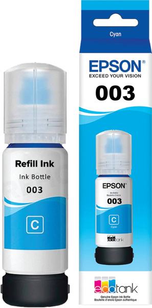 Picture of EPSON T00V2 003 CYAN INK BOTTLE