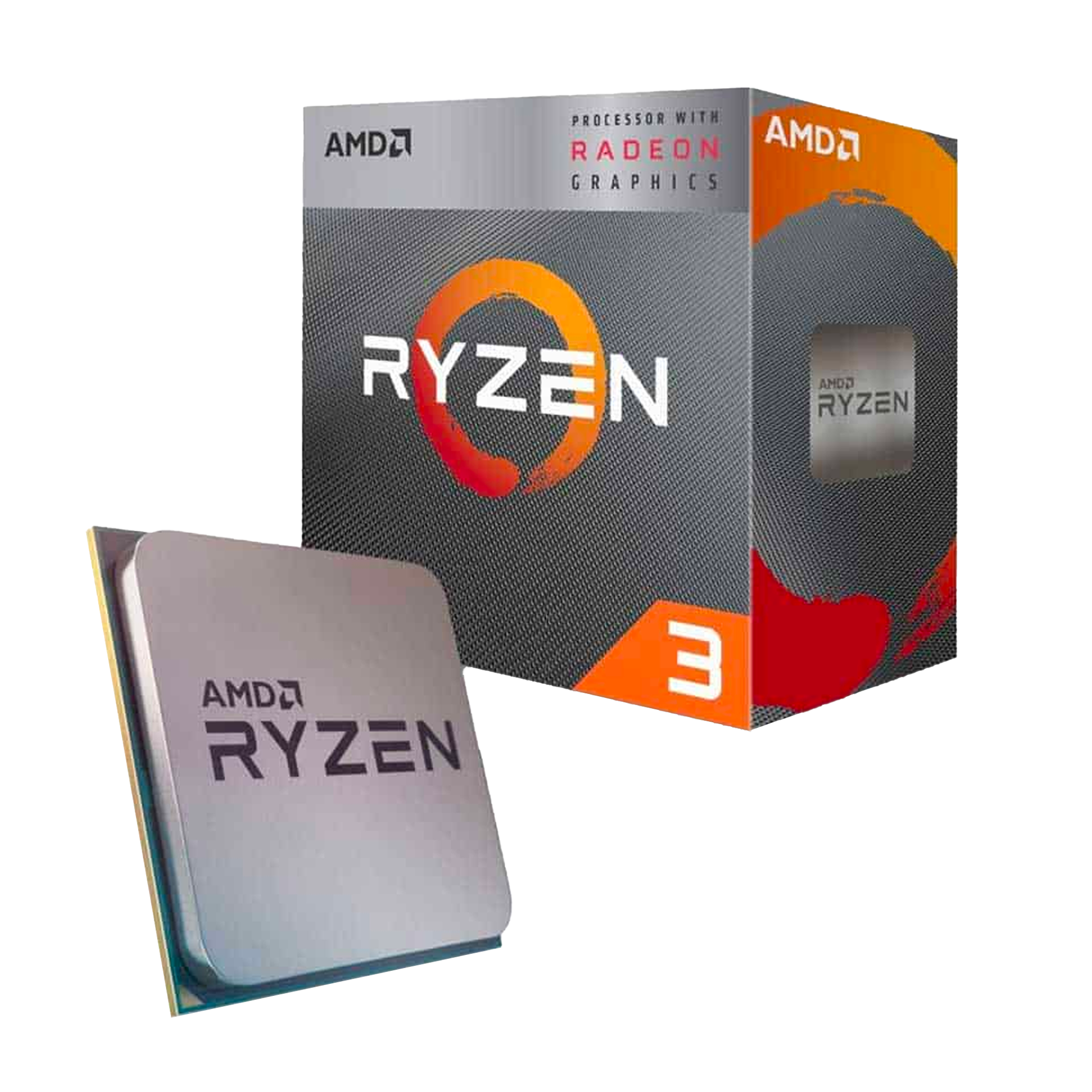 RYZEN 3 3200G AMD CPU (VEGA GRAPHICS) W/ COOLER FAN & ASUS PRIME A320M ...