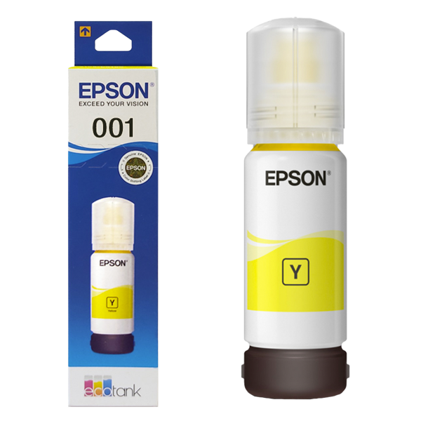 Picture of EPSON T03Y4 001 YELLOW INK BOTTLE