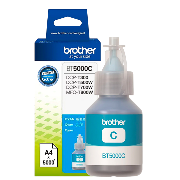 Picture of BROTHER CONSUMABLE BT5000 CYAN INK